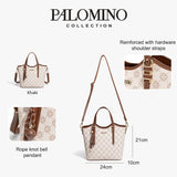 Palomino Tutela Handbag Wanita Warna Khaki