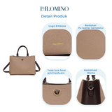 Palomino Finera Handbag Wanita - Cream
