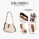 Palomino Bagita Shoulderbag Wanita Warna Khaki