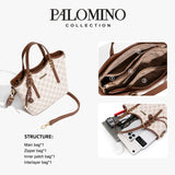 Palomino Tutela Handbag Wanita Warna Khaki