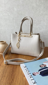 Palomino Elise Handbag - Ivory - PALOMINO