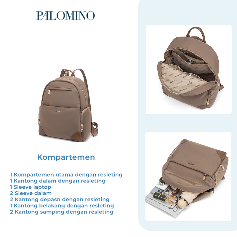 Palomino Belinda Backpack Wanita - Khaki