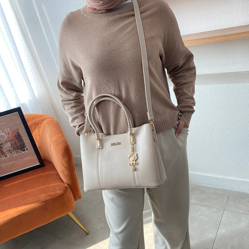 Palomino Lista Handbag - Cream