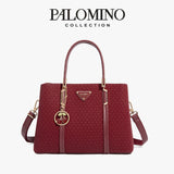 Palomino Cavino Handbag Wanita - Maroon