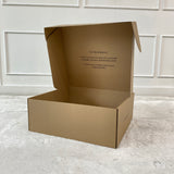 Palomino Box Brown Sedang [Packaging Tas]