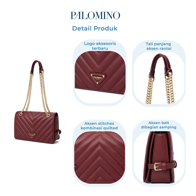 Palomino Kaylan Slingbag Wanita - Maroon