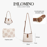 Palomino Bagita Shoulderbag Wanita Warna Khaki