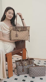 Palomino Petunia Totebag - Khaki